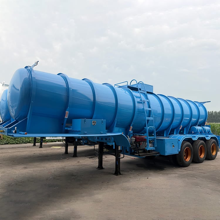 3 Axle 20CBM Acid Tanker Trailer