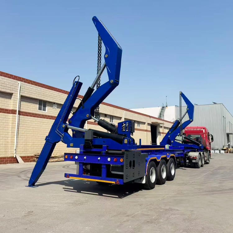 45 T Extendable Side Loader Trailer