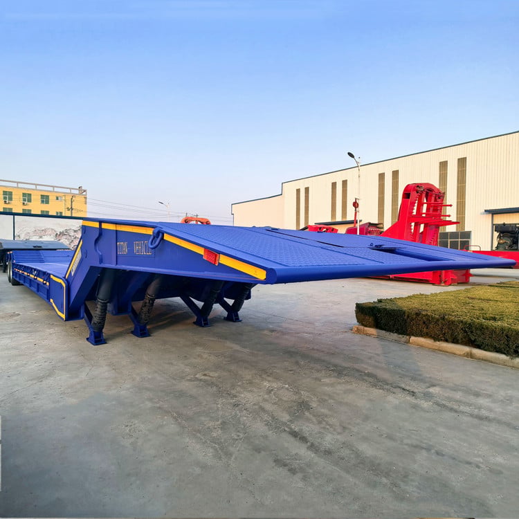 2 Line 4 Axle 120 Ton Folding Gooseneck