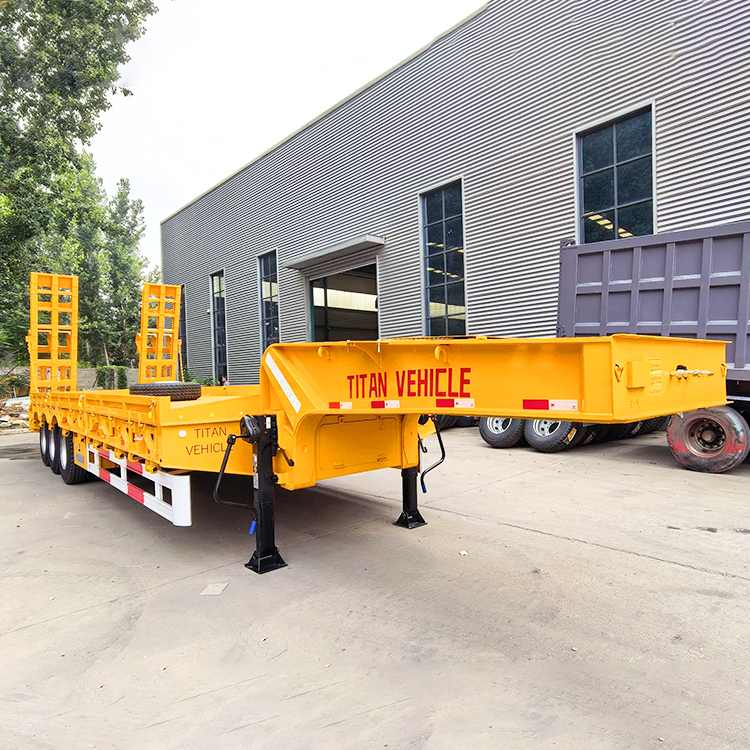 3 Axle Lowbed Trailer 60 Ton
