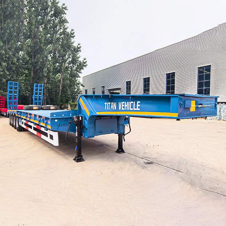 4 Axle 100 Ton Lowbed Trailer