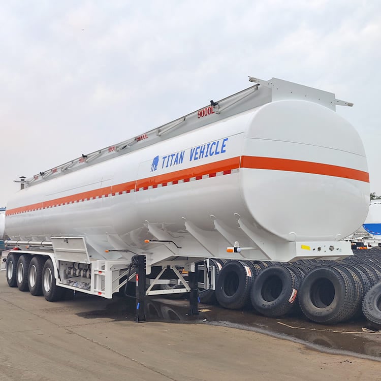 4 Axle 54000L Diesel Tanker Trailer