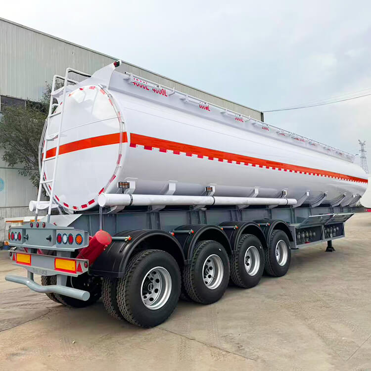 4 Axle Diesel Tanker Trailer
