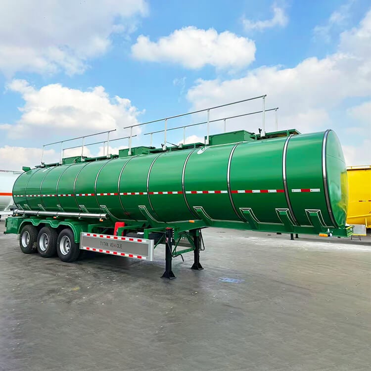 3 Axle Food Grade Stainless Steel Tanker Trailer