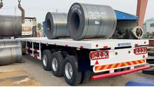 40Ft Semi Truck Flatbed Trailer 3 Axle