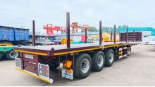 Wood Log Hauling Trailers