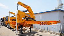 Sideloader Container Trailer