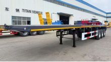 Tri Axle 40 Foot Flatbed Trailer