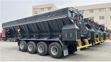 40CBM Conveyor Belt Tippers Trailer