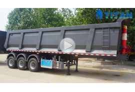 33cbm dump semi trailer