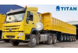 What the difference of semi dump trailer