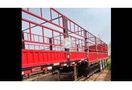 New Livestock Fence Semi Trailer