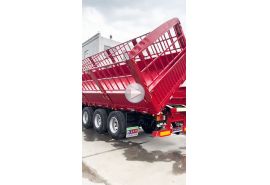 New High Fence Side Tipper Trailer 