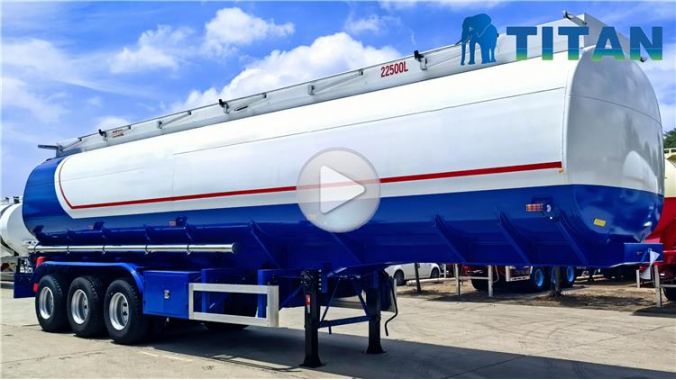 3 Axle Fuel Tanker Semi Trailer