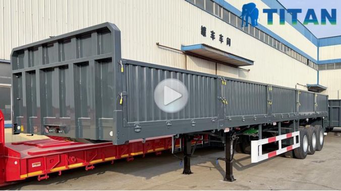 60 Ton Sidewall Semi Trailer