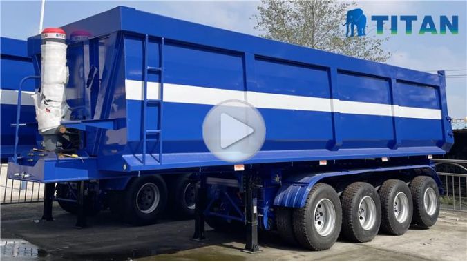 35CBM Tipper Semi Trailer