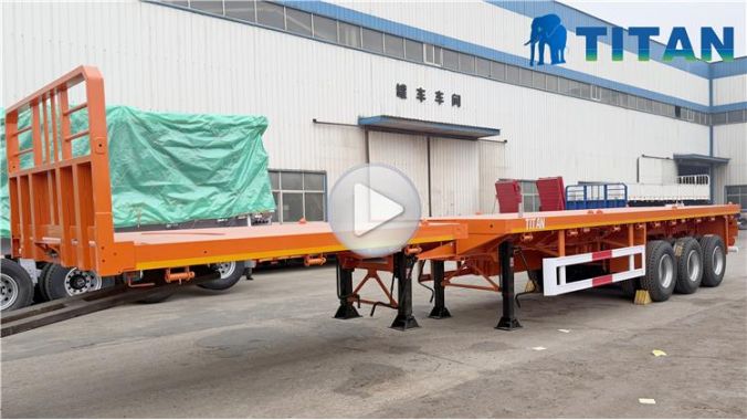 Tri Axle Extendable Flatbed Trailer