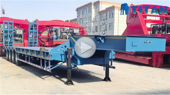 Extendable Low Bed Trailer