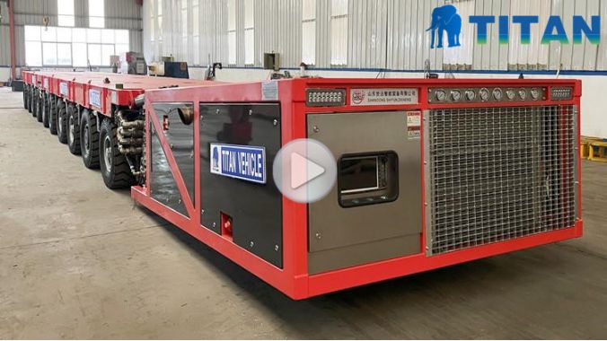 10 Line Self Propelled Modular Transporter